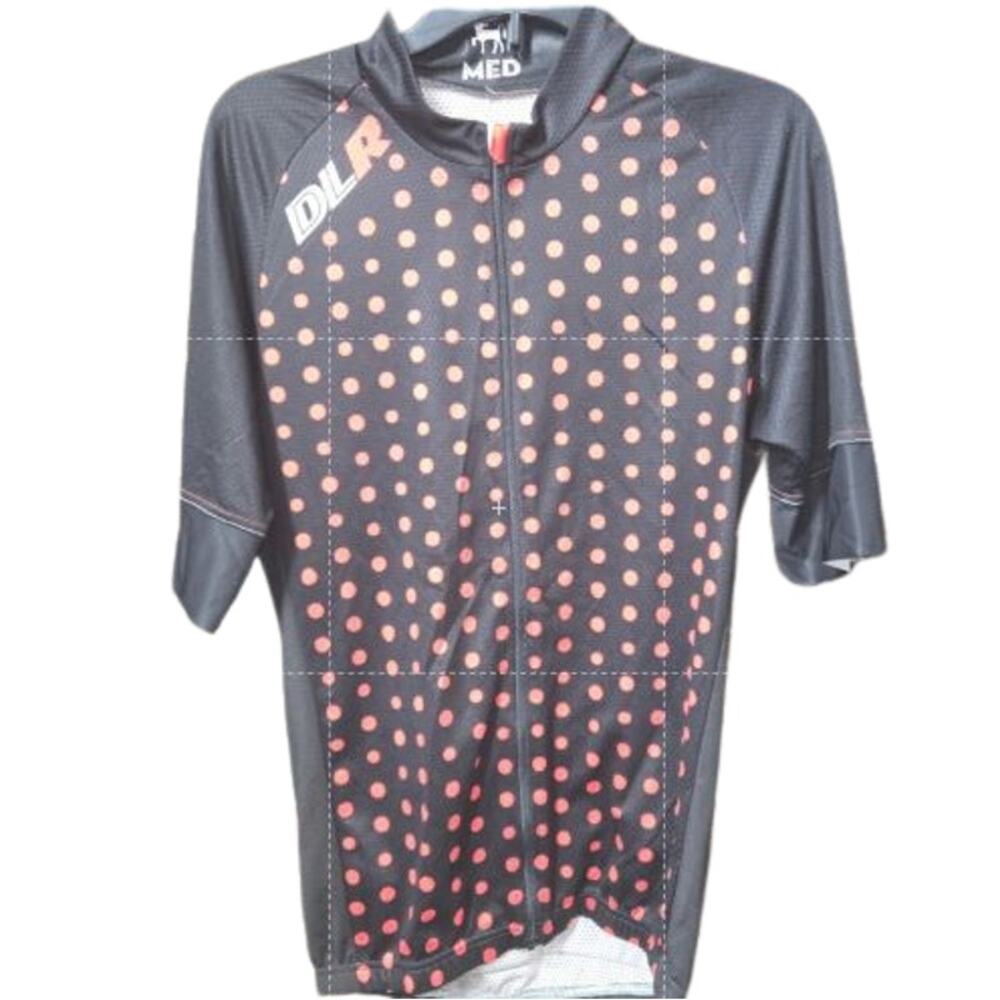 Donkey Label Red Dots Jersey 2019 Cycling Shirt Size Medium NWT